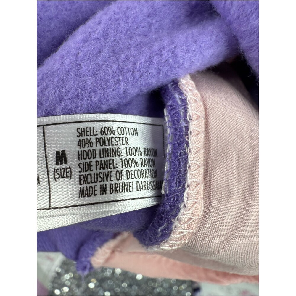 Disney cruise line sweater hoodie Purple Minnie Mouse Lace-Up Hoodie letβs sail - Picture 10 of 11